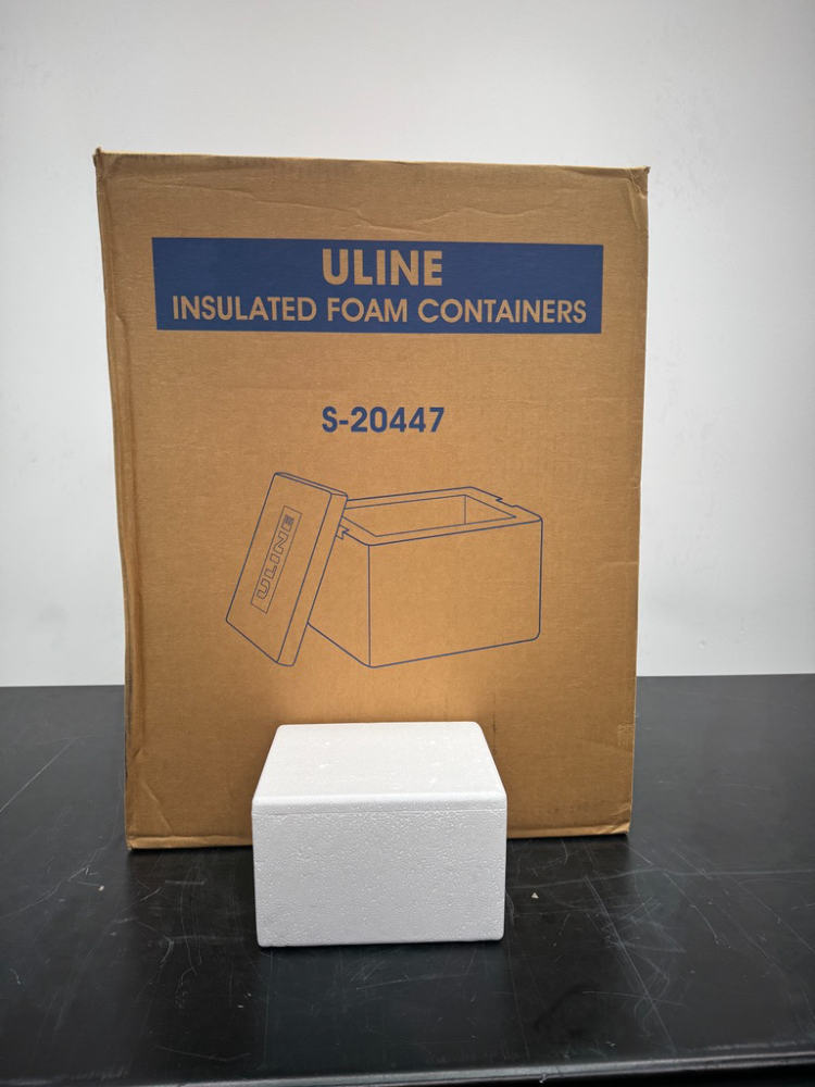 Image of Lot Of Uline Insulated Foam Containers